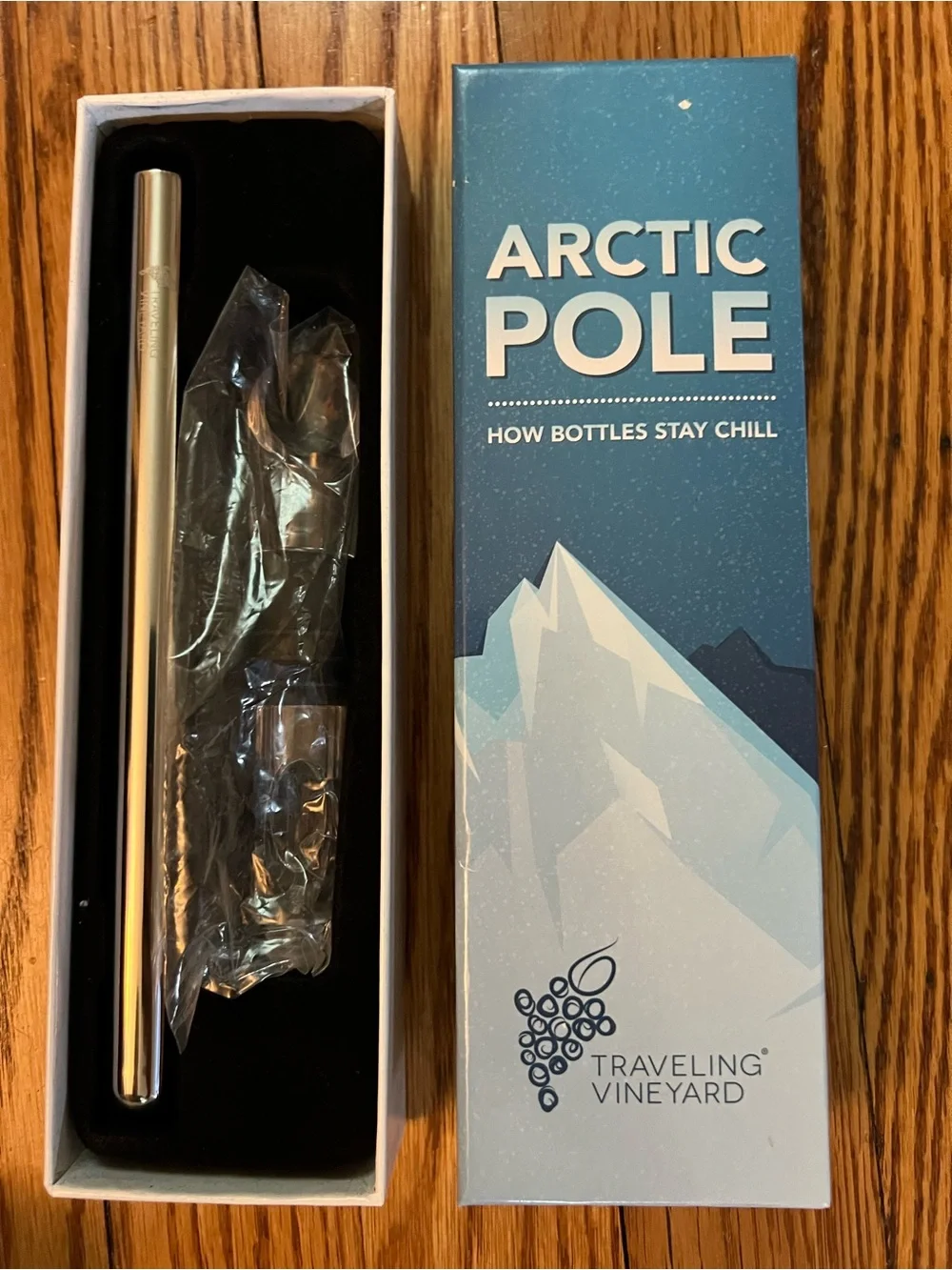 Stainless Steel Wine Chiller Rod - Silver
